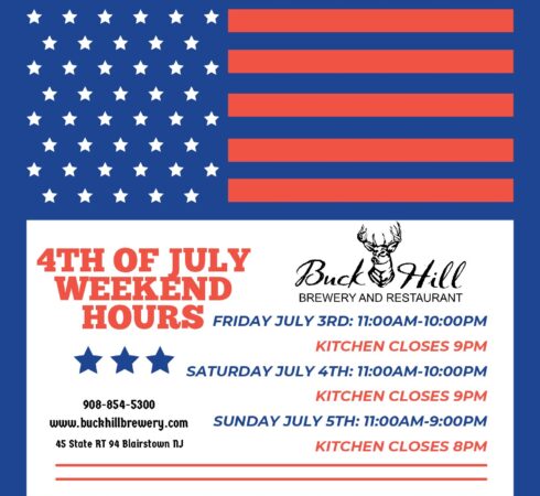 July 4th Holiday Weekend Hours