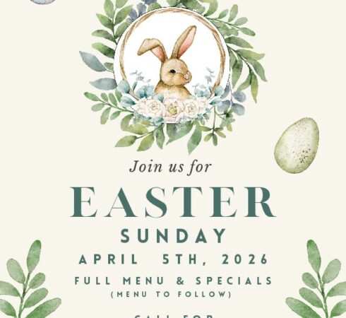 Easter Sunday Specials