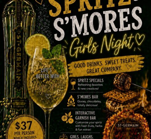 Spritz and S’mores Girls Night